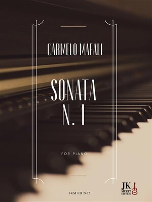 cover image of Sonata n. 1